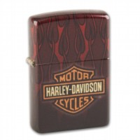Harley-Davidson Red Flames
