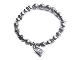 ARMBAND BEAD LOGO LOCK STRETCH