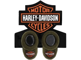Baby Booties Oliv