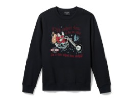 SWEATSHIRT Santa Fleece Crewneck