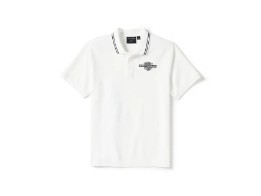 Poloshirt B&S Solid White