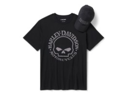 Willie G Skull Mütze- und T-Shirt-Geschenkset