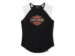 Tank Top Chrome Evo Raglan Black 
