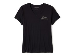 T-Shirt Rose & Thorn Bling 