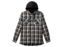 HEMD HOODED PLAID