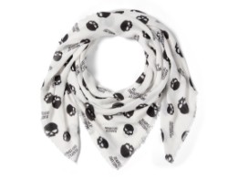 Halstuch Willie G Skull Cloud Dancer / Black 