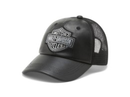 CAP B&S BLING LEATHER