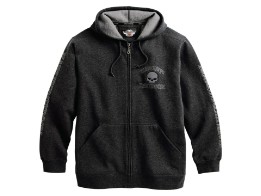 HOODIE WILLIE G SKULL FRONT ZIP