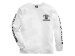 LONGSLEEVE WILLIE G SKULL WHITE