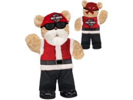 Stofftier Bär Santa Bear