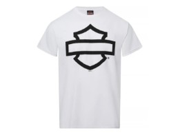 T-SHIRT OPEN B&S ON WHITE