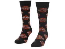 SOCKEN H-D ALL OVER B&S