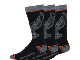 Socken H-D Eagle Logo 3er Set