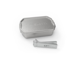 Boks 1 Liter – Edelstahlbox zum Transportieren, Kochen und Braten