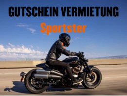 Sportster Vermietung Geschenkgutschein