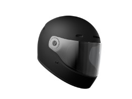 Helm JD One Frozen Black