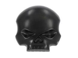 BUCKLE SKULL LOGO SCHWARZ