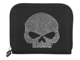 GELDBÖRSE H-D SKULL ZIP AROUND