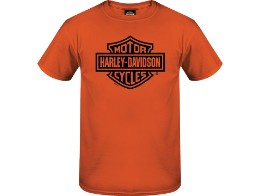 T-Shirt Bar & Shield Orange 