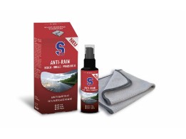S100 Anti-Rain – Der Scheibenwischer aus der Flasche (100 ml Set inkl. Tuch)