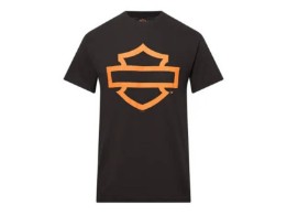 T-SHIRT OPEN B&S ON BLACK