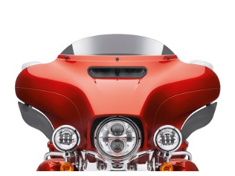 Windabweiser für Batwing Verkleidung - Niedriges Profil- 5" Dunkel getönt