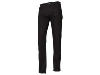 ROKKER Tapered Slim Jeans Schwarz
