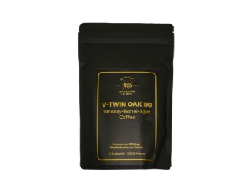 Kaffee V-Twin Oak 90 – Barrel Brew (Whiskeyfass-gereifter Arabica)