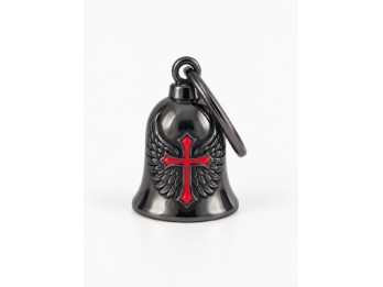 Glocke - Red Cross Wings Black