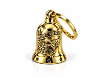 Glocke - Live to Ride gold