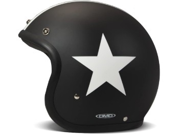 Jethelm Vintage Star Schwarz