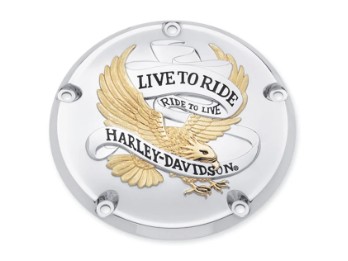 Derby Deckel - Live to Ride Kollektion Gold