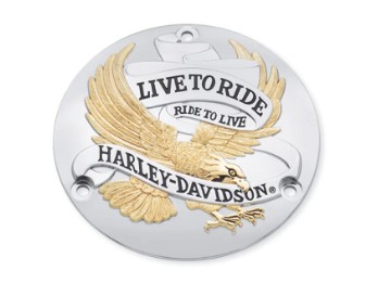 Derby Deckel - Live to Ride Kollektion Gold