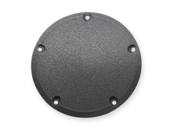 Derby Deckel - Black Wrinkle - Sportster