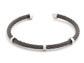 ARMREIFEN CABLE WIRE CUFF