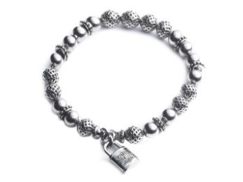 ARMBAND BEAD LOGO LOCK STRETCH