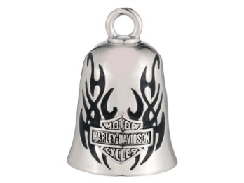 GLOCKE B&S CONTRAST FLAMES Messing versilbert