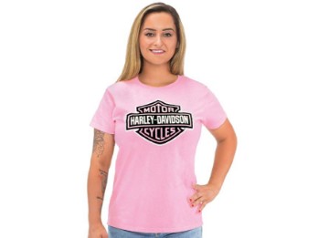 T-Shirt B&S On Pink