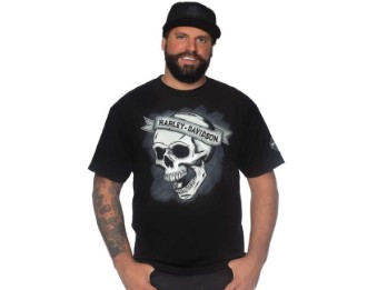 T-Shirt Skull Banner 