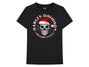 T-Shirt Santa Skull Xmas