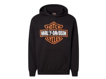 Hoodie B&S On Schwarz