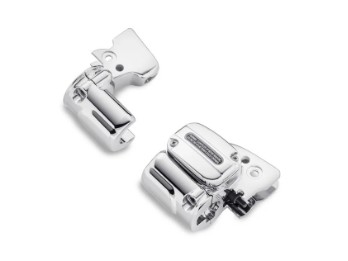 Kupplungshalter & Hauptbremszylinder Reservoir chrom