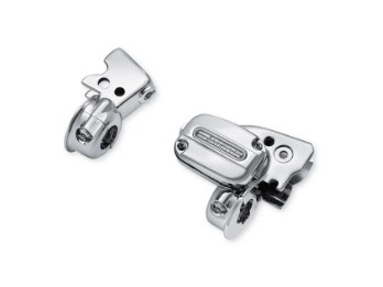 Chrom-Kupplungshebelhalterungs- und Hauptbremszylinderreservoir-Kit