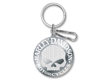 Schlüsselanhänger Skull Glitzer
