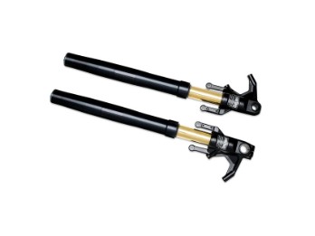 Screamin‘ Eagle / Öhlins umgedrehte Gabelbeine