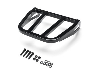 Gepäckträger Holdfast Sissy-Bar - schwarz - Nighster