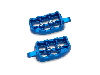 Redline Soziusfußrasten Blau