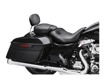 Soziussitz Low Pofil - Glattes Vinyl