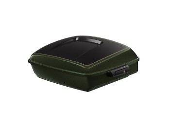 Chopped Tour-Pak Koffer – Olive Steel Metallic/Vivid Black