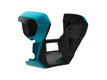 Verkleidungsunterteile – Teal Thunder/Vivid Black